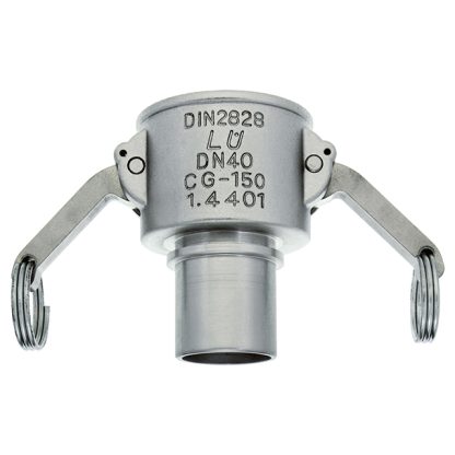 KAMLOK-SCHLAUCHKUPPLUNG 1.4401 SLW1 1/2'=38MM,DIN EN 14420-7CC