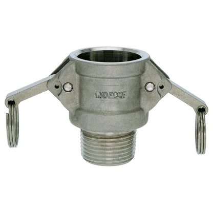 KAMLOK-AUSSENGEW.KUPPLUNG 1.4401 R4'AG,TYPB-400,DIN EN 14420-7BF