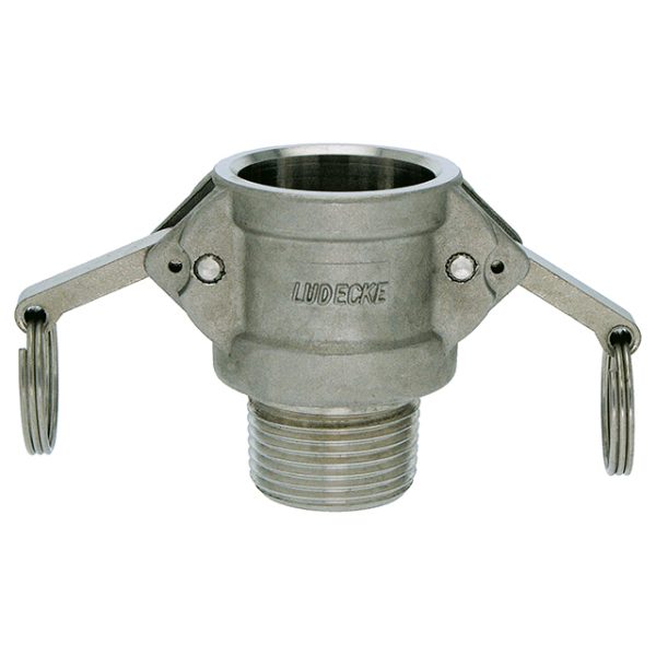 KAMLOK-AUSSENGEW.KUPPLUNG 1.4401 R4'AG,TYPB-400,DIN EN 14420-7BF
