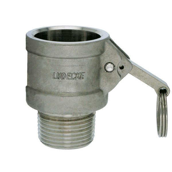 KAMLOK-AUSSENGEW.KUPPLUNG 1.4401 R1/2'AG,TYPB-50,DIN EN 14420-7B