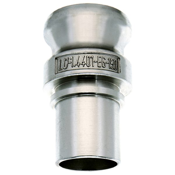 KAMLOK-SCHLAUCHSTECKER 1.4401 SLW3/4'=19MM,DIN EN 14420-7EC