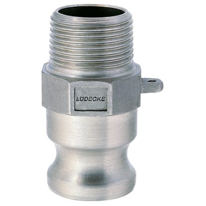 KAMLOK-AUSSENGEW.STECKER 1.4401 R3/4'AG,TYPF-75,DIN EN 14420-7FF