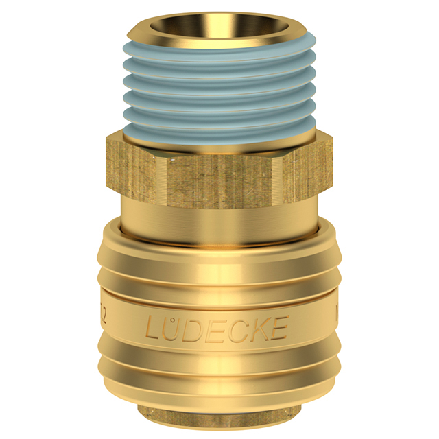 ArtES-12-AB STANDARD-ES-KUPPLUNG DN 7,2 G 1/2" AG, BESCHICHTET