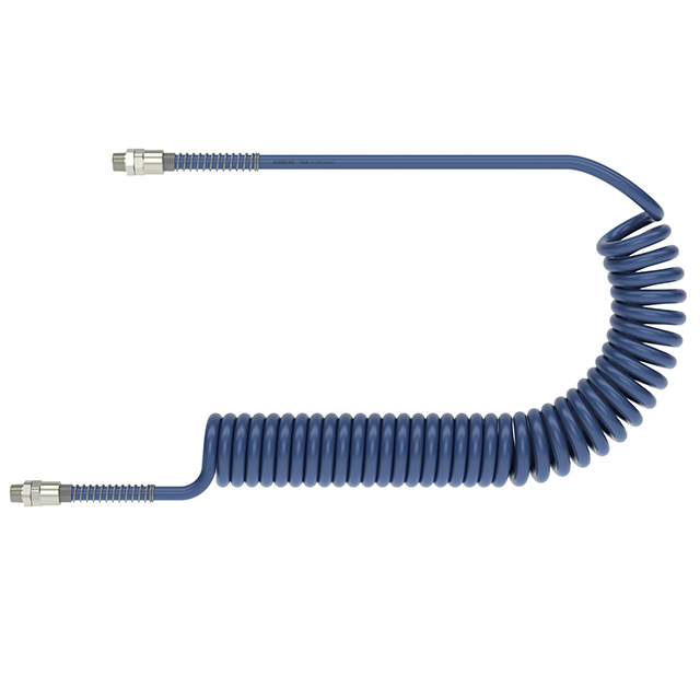 ArtPUB-13193-SVS PU-SPIRALSCHLAUCH,BLAU,13X19 3M AL, 2 X R3/4"AG STARR