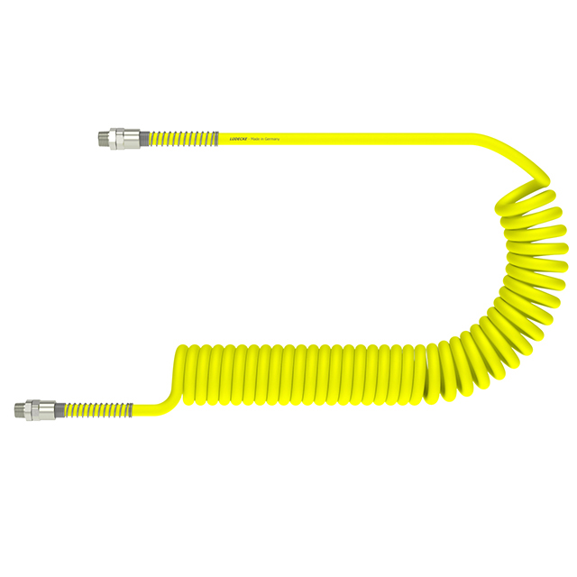 ArtPUG-13198-SVS PU-SPIRALSCHLAUCH,GELB,13X19 8M AL, 2 X R3/4"AG STARR