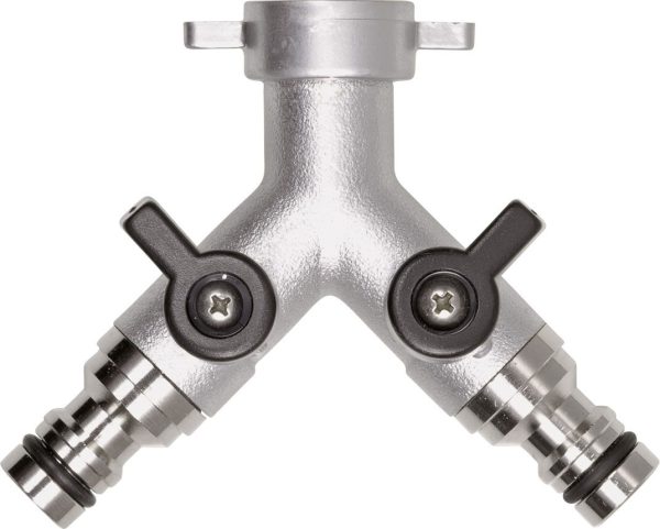 Zweiwegventil IG G 3/4' GEKA IDEAL Messing vernickelt